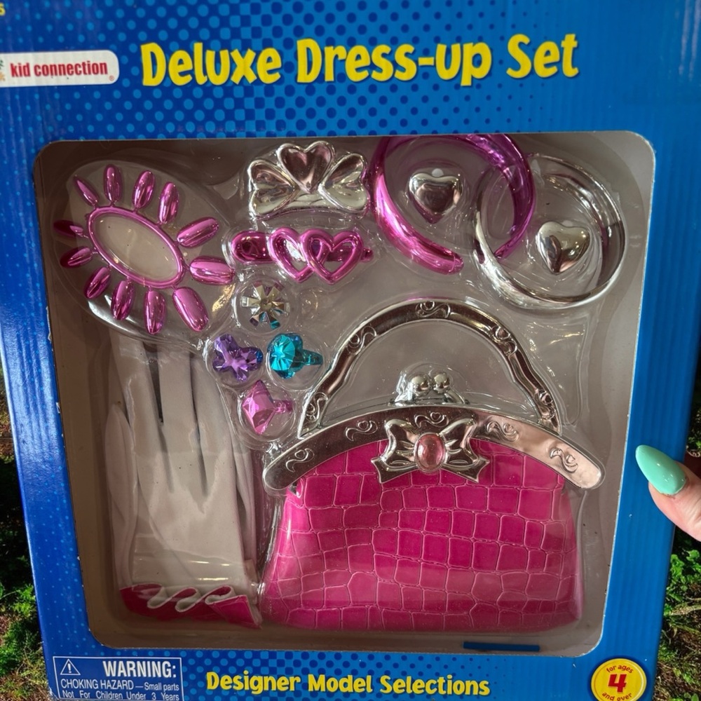 Kid Connection Deluxe Dress-Up Set - Pink Fashion Accessories